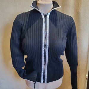 Belldini Black Bling ladies sweater